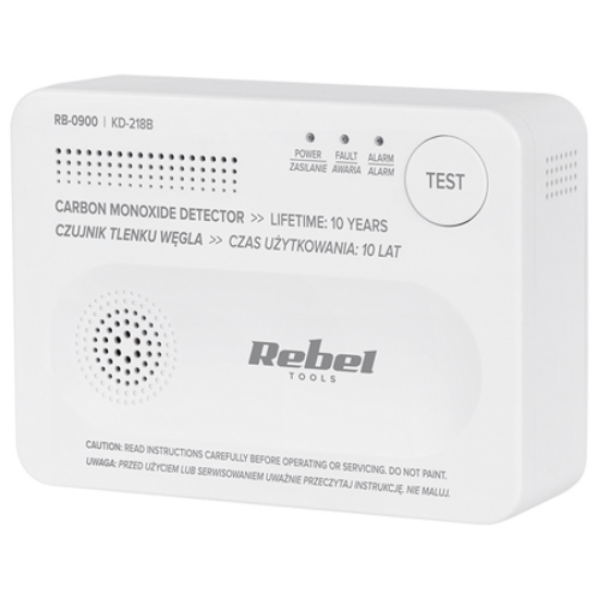 Imagine DETECTOR SENZOR MONOXID DE CARBON REBEL
