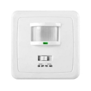 Imagine DETECTOR MISCARE PERETE SENZOR PIR SI SUNET MCE18