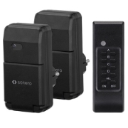 Imagine SET 2 PRIZE EXTERIOR CU TELECOMANDA 1100W SONERO