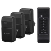 Imagine SET 3 PRIZE PENTRU EXTERIOR CU TELECOMANDA 1100W SONERO