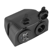 Imagine MUFA MONTAJ AUTO 2XUSB 3100MA SI BRICHETA
