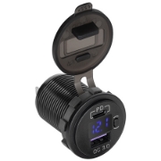 Imagine MUFA MONTAJ INCARCARE USB PD SI QC 3.0 48W