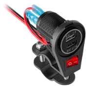 Imagine MUFA ALIMENTARE MOTO 2XUSB 3100 MA
