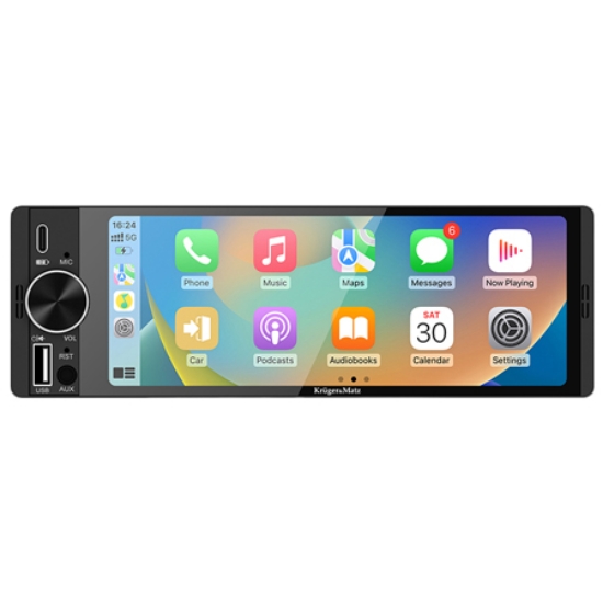 Imagine PLAYER AUTO 1 DIN 4X60W CARPLAY ANDROIDAUTO KRUGER&MATZ