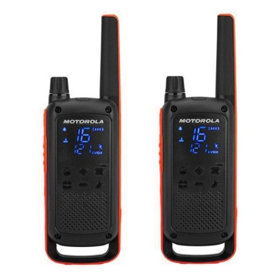 Imagine STATIE RADIO PMR SET 2 BUC T82 MOTOROLA