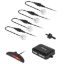 Imagine SISTEM PARCARE DISPLAY LED 4 SENZORI ALBI