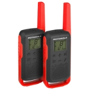 Imagine STATIE RADIO PMR SET 2 BUC T62 RED MOTOROLA