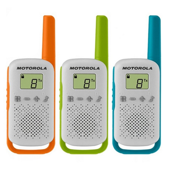 Imagine STATIE RADIO PMR SET 3 BUC T42 MOTOROLA