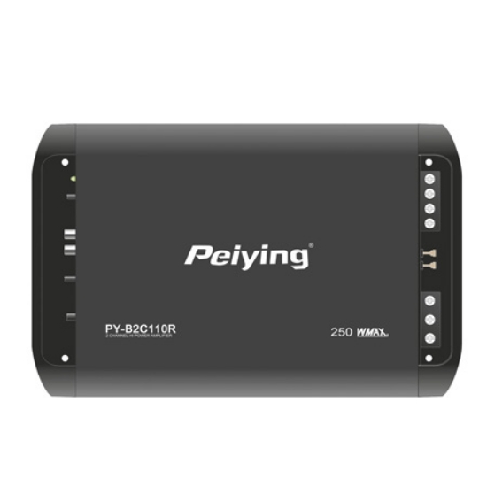 Imagine AMPLIFICATOR AUTO PEIYING BASIC PY-B2C110R