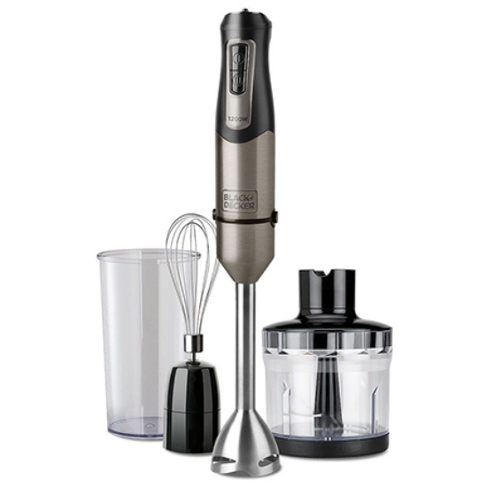 Imagine MIXER VERTICAL INOX 1200W CU BOL SI CHOPPER BLACK&DECK