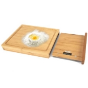 Imagine CANTAR BUCATARIE CU FUND LEMN BAMBUS 38CM PEM