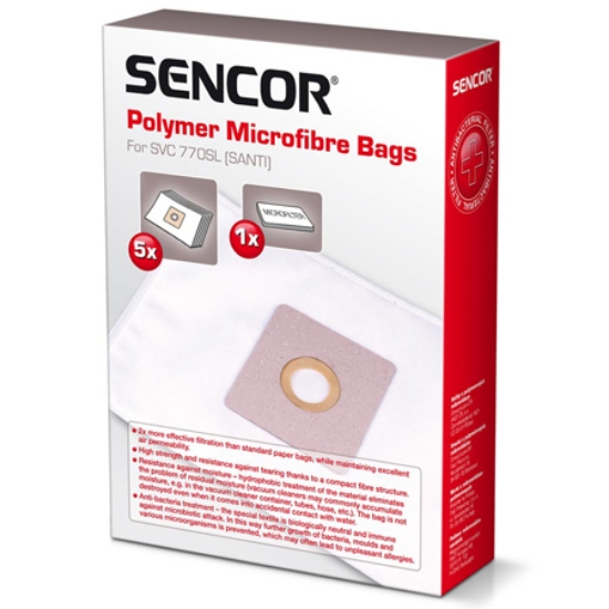Imagine SET 5 SACI ASPIRATOR SVCX 751 SENCOR