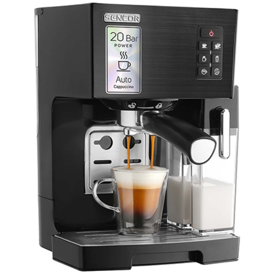 Imagine ESPRESSOR SEMI-AUTOMAT 20 BAR SENCOR