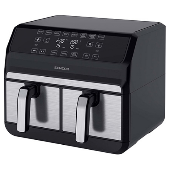 Imagine FRITEUZA DUBLA AIRFRYER 2X4 L 1700W VITAFRYER SENCOR
