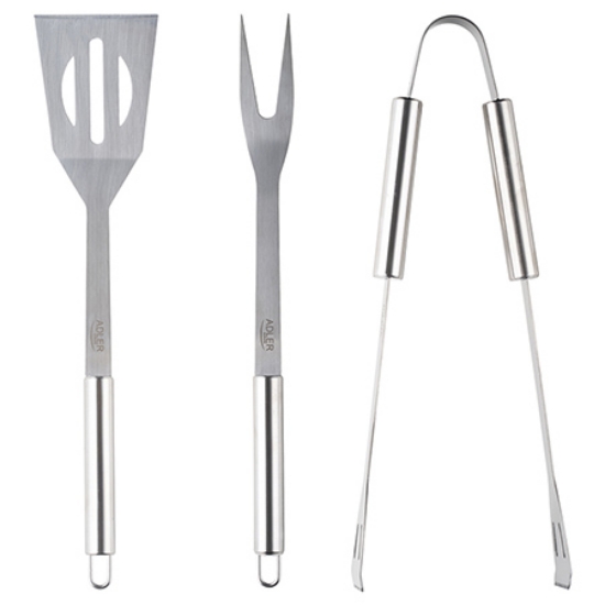 Imagine SET ACCESORII GRILL INOX CU HUSA AD 6730 ADLER