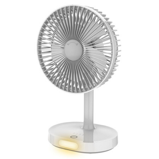 Imagine VENTILATOR MASA PORTABIL 3000MAH LAMPA VEGHE PLATINET