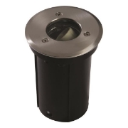 Imagine Aplica de podea încastrată cu bază din plastic rotund GU10 IP65 33W Arte Illumina