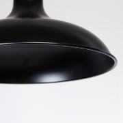 Imagine Abajur metalic Ø360mm negru Arte Illumina Siros