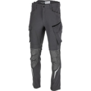 Imagine PANTALON LUCRU SLIM-FIT-ELASTIC INTARIT / GRI - S