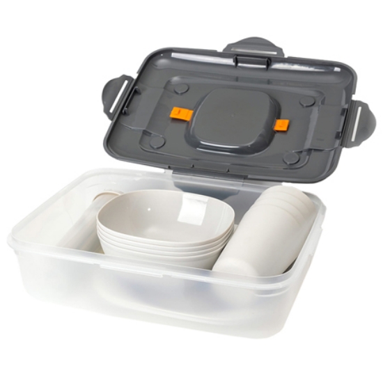 Imagine SET PICNIC CAMPING 4 PERSOANE 26 PIESE