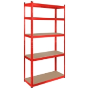 Imagine RAFT METALIC 5 POLITE 750KG MDF 180X90X40 ROSU REBEL