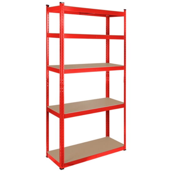 Imagine RAFT METALIC 5 POLITE 750KG MDF 180X90X40 ROSU REBEL