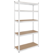 Imagine RAFT METALIC 5 POLITE 750KG MDF 180X90X40 ALB REBEL
