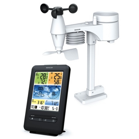 Imagine STATIE  METEO PROFESIONALA WIFI SWS 9898 SENC