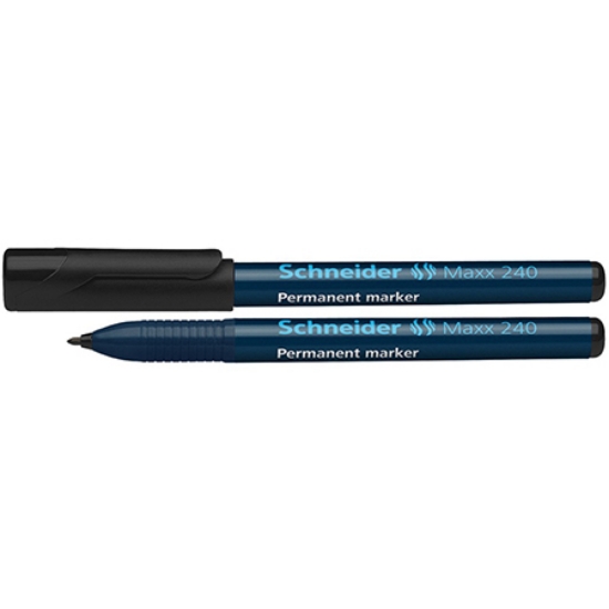 Imagine MARKER PERMANENT 240 VARF ROTUND 2MM NEGRU SCHNEIDER