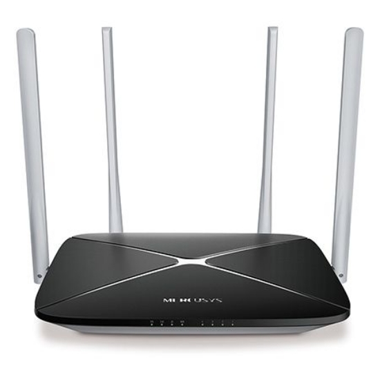 Imagine ROUTER DUAL BAND AC1200 4 ANTENE MERCUSYS