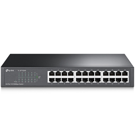Imagine SWITCH 24 PORTURI TP-LINK TL-SF1024D 10/100MBS TP-LINK