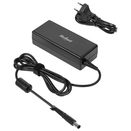 Imagine ALIMENTATOR  REBEL LAPTOP HP 90W 19.0V 4.74A 7.4*5.0