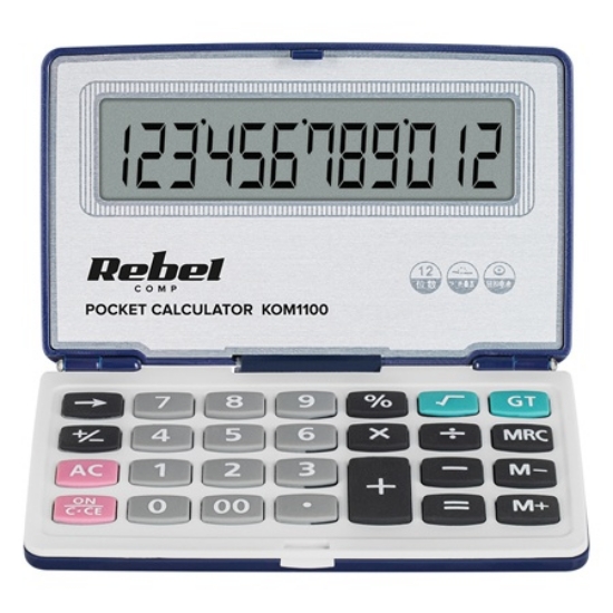 Imagine CALCULATOR DE BUZUNAR 12 DIGITI PC-50 REBEL