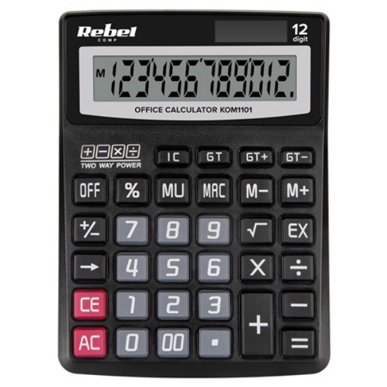 Imagine CALCULATOR DE BIROU 12 DIGITI OC-100 REBEL