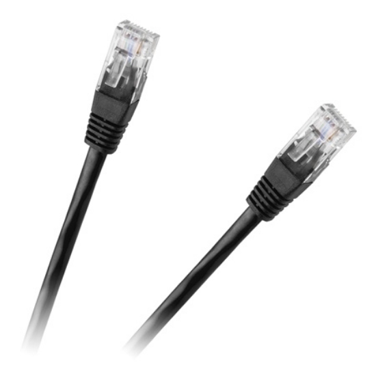 Imagine PATCHCORD UTP CAT 6E CCA NEGRU 0.5M