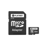 Imagine MICRO SD CARD CU ADAPTOR 32GB CLASA 10 PLATINET