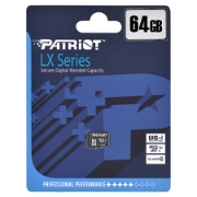 Imagine MICRO SDXC CLASA 10 UHS-I 64GB PATRIOT
