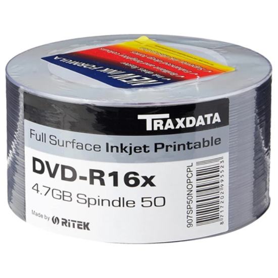 Imagine DVD-R 4.7GB 16X PRINTABIL SET 50 BUC TRAXDATA