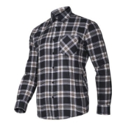 Imagine CAMASA FLANEL CU CAROURI / BLEUMARIN - M/H-17