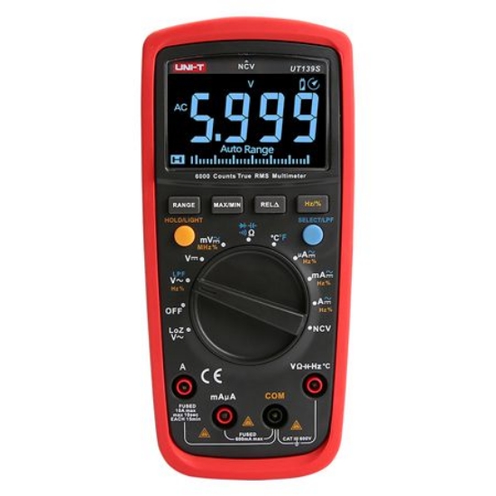 Imagine MULTIMETRU DIGITAL UT139S UNI-T