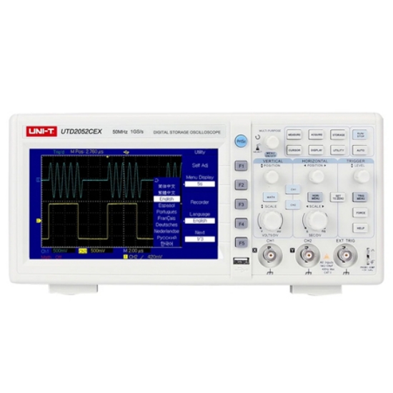 Imagine OSCILOSCOP UTD2052CEX+ UNI-T