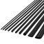 Imagine TUB TERMOCONTRACTABIL 10MM/1M NEGRU SET 10 BUC