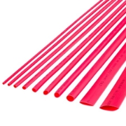 Imagine TUB TERMOCONTRACTABIL 2MM/1M ROSU SET 10BUC