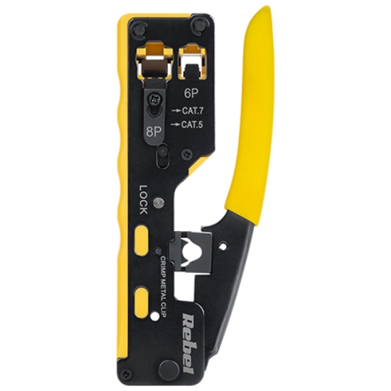 Imagine CLESTE SERTIZARE RJ45 RJ12 PASS-THROUGH REBEL