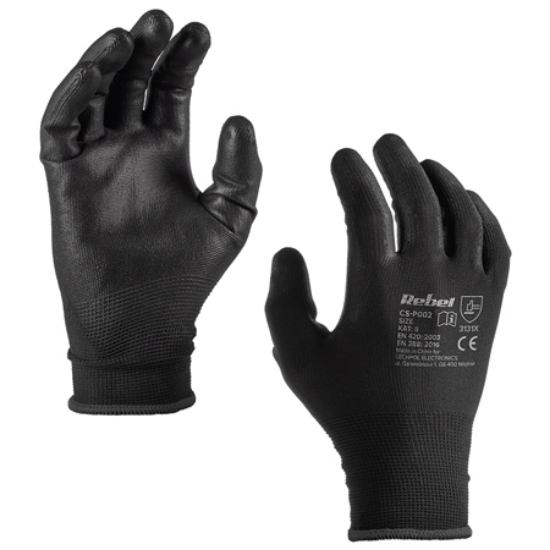 Imagine MANUSA LUCRU POLIURETAN MARIME 10 / XL SET 12 BUC REBEL