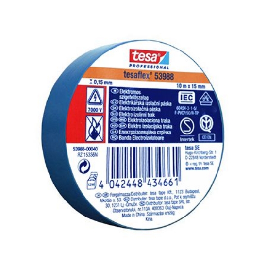 Imagine BANDA IZOLATOARE TESAFLEX 10M ALBASTRU 10BUC