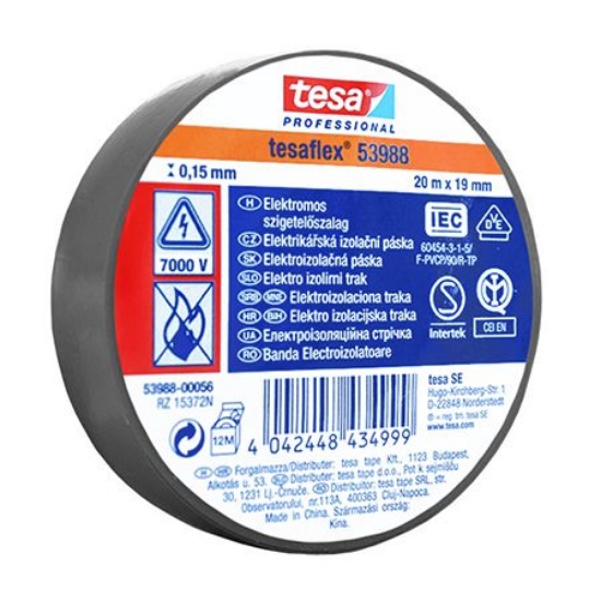 Imagine BANDA IZOLATOARE TESAFLEX 20M GRI 10BUC