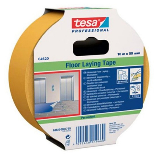 Imagine BANDA DUBLU ADEZIVA PERMANENTA 50MM / 10M TESA
