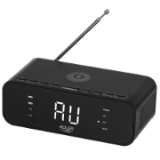 Imagine RADIO CU CEAS INCARCARE WIRELESS AD 1192 NEGRU ADLER