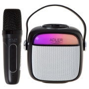 Imagine DIFUZOR KARAOKE CU MICROFON AD 1199 NEGRU ADLER